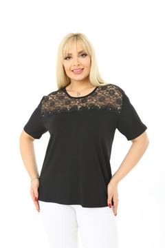 Picture of CURVY GIRL TOP WITH LACE
